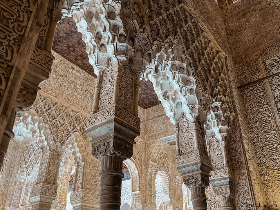 Architectural craftsmanship of the Nasrid Palaces