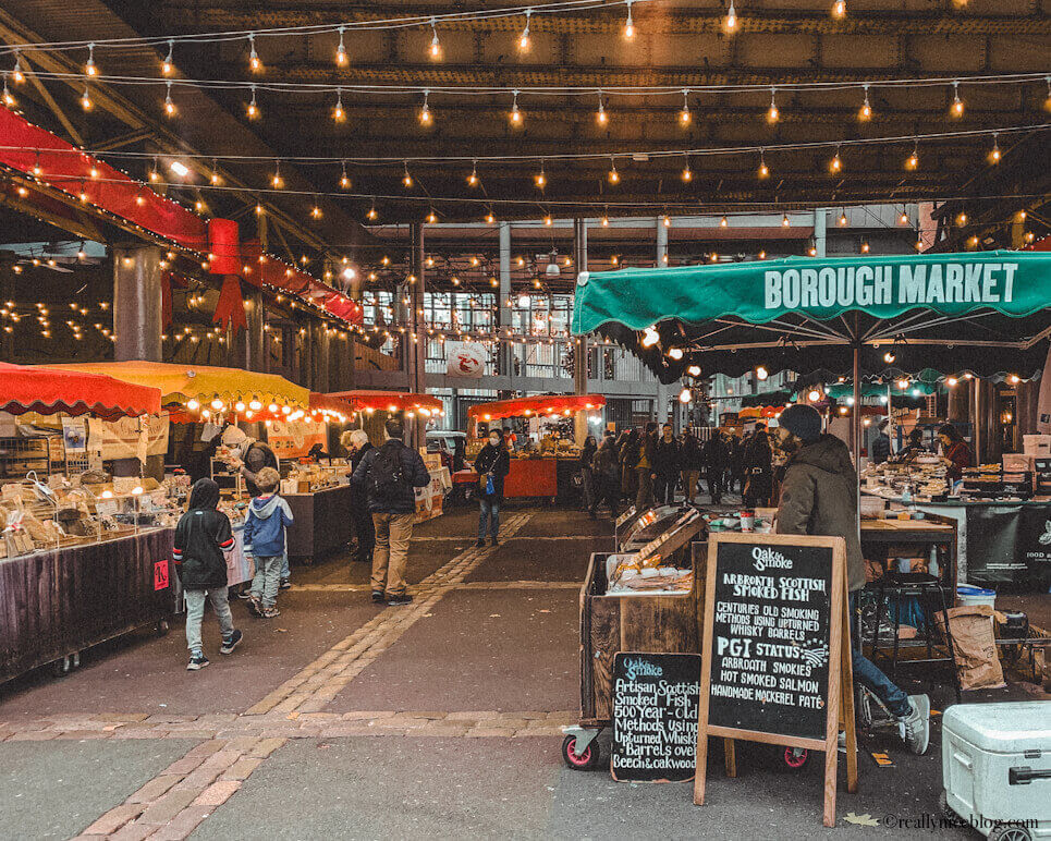 Borough Market in Southwark, London, England