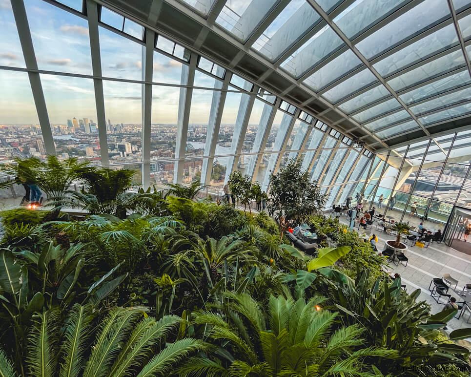 Sky Garden in London, UK